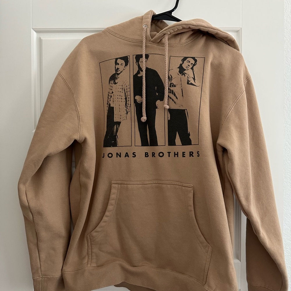 Jonas Brothers Tan Hoodie